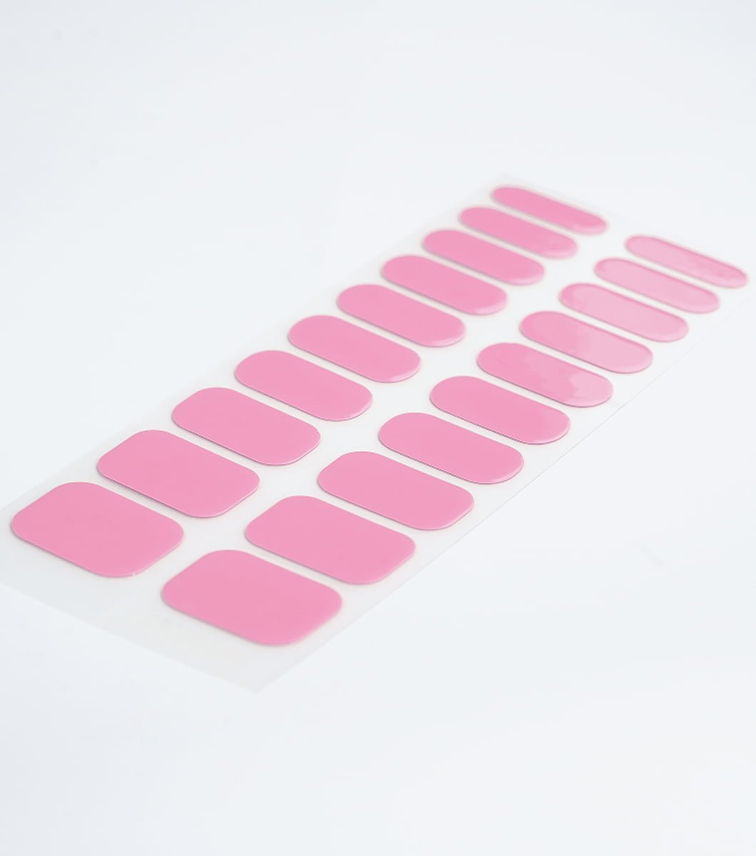 20 PCS Pink gel Nails