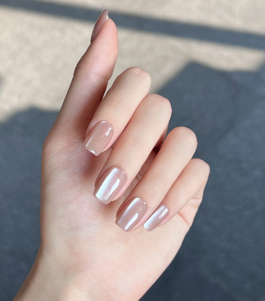 Champagne Wearable Nail Enhancement